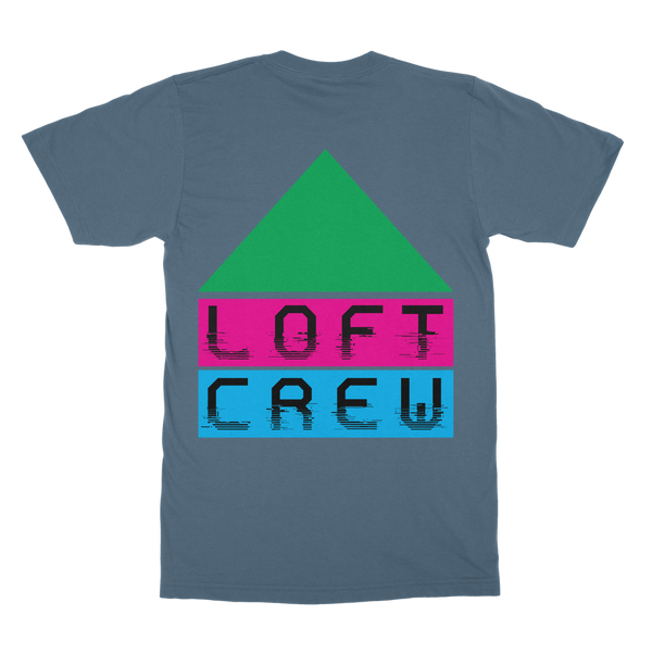 Loft Crew Logo 1 (Front & Back Print) - Classic Adult T-Shirt