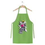 "ROBOT LOVER" (Colour) Premium Jersey Apron