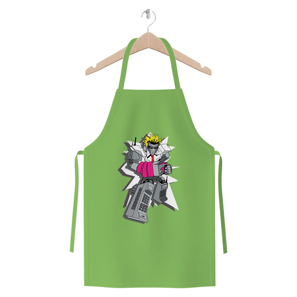 "ROBOT LOVER" (Colour) Premium Jersey Apron