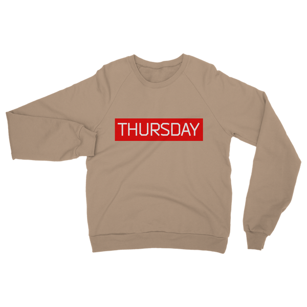 Tarkov Wipe "Thursday" (Red Print) - Classic Adult Sweatshirt