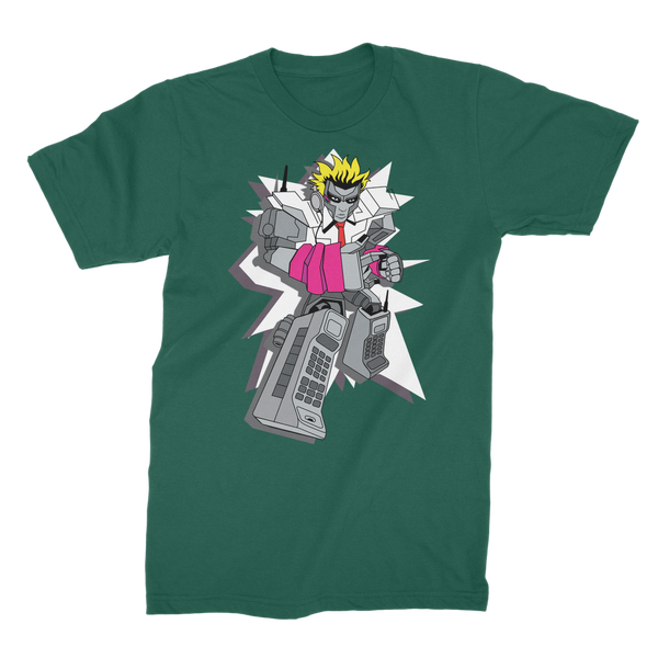 "ROBOT LOVER" (Colour) Premium Jersey Men's T-Shirt