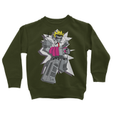 "ROBOT LOVER" (Colour) Classic Kids Sweatshirt