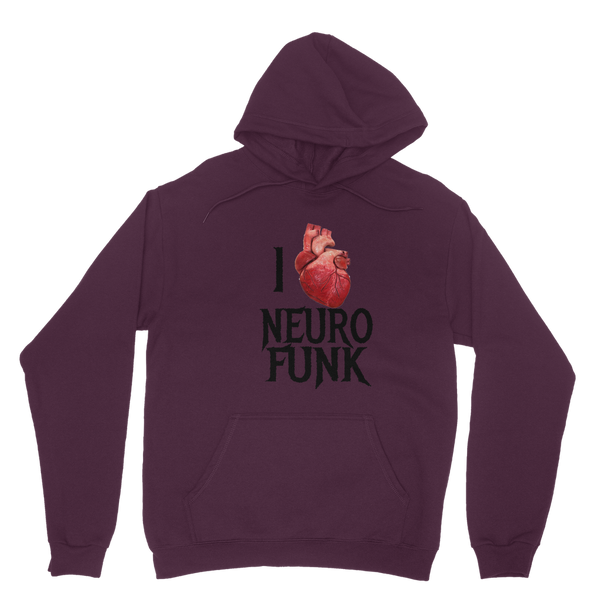 "I Love Neurofunk" Classic Adult Hoodie