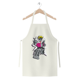 "ROBOT LOVER" (Colour) Premium Jersey Apron