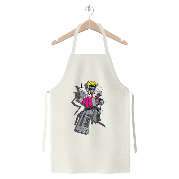 "ROBOT LOVER" (Colour) Premium Jersey Apron