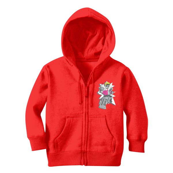 "ROBOT LOVER" (Colour) Classic Kids Zip Hoodie