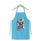 "ROBOT LOVER" (Colour) Premium Jersey Apron