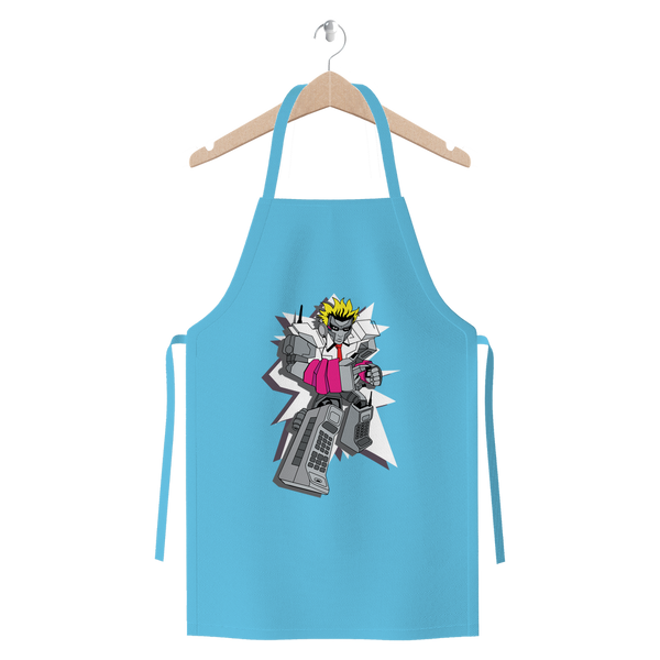 "ROBOT LOVER" (Colour) Premium Jersey Apron