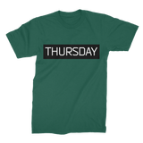 Tarkov Wipe "Thursday" (Black Print) - Premium Jersey Adult T-Shirt
