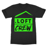 Loft Crew (Green Logo) - Classic Adult T-Shirt (Up to 5XL)