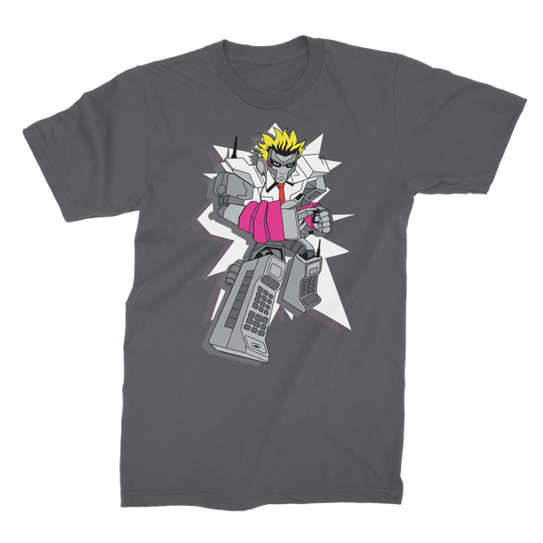 "ROBOT LOVER" (Colour) Premium Jersey Men's T-Shirt