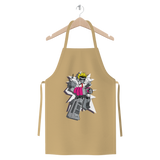 "ROBOT LOVER" (Colour) Premium Jersey Apron