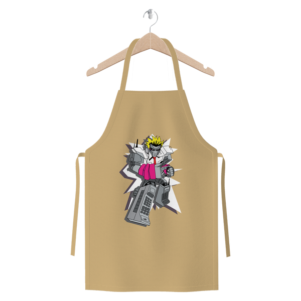 "ROBOT LOVER" (Colour) Premium Jersey Apron