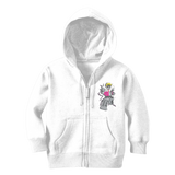 "ROBOT LOVER" (Colour) Classic Kids Zip Hoodie