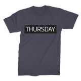 Tarkov Wipe "Thursday" (Black Print) - Premium Jersey Adult T-Shirt