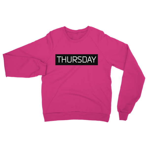 Tarkov Wipe "Thursday" (Black Print) - Classic Adult Sweatshirt