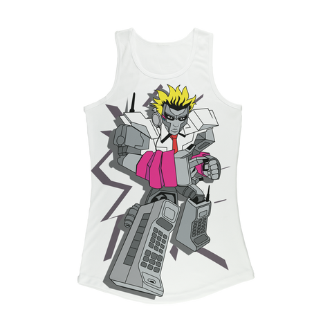 "ROBOT LOVER" (Colour) Women's Tank Top