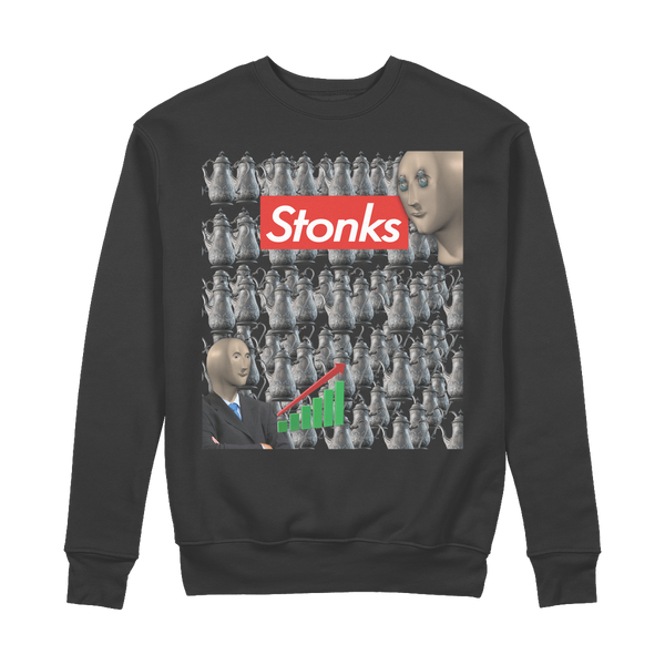 STONKS 100% Organic Cotton Sweatshirt