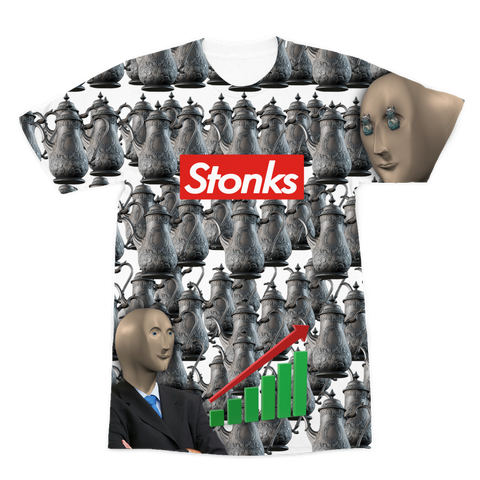 STONKS All-over Print T-Shirt