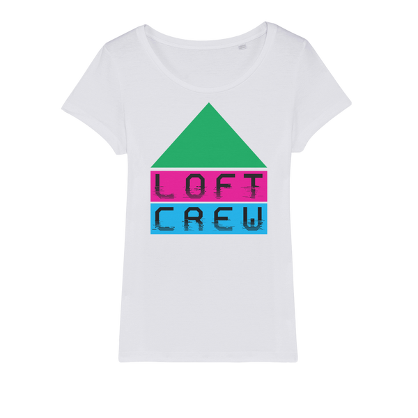 Loft Crew - Organic Jersey Womens T-Shirt