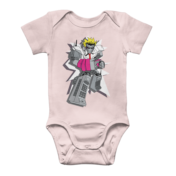 "ROBOT LOVER" (Colour) Classic Baby Onesie Bodysuit