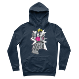 "ROBOT LOVER" (Colour) Premium Adult Hoodie
