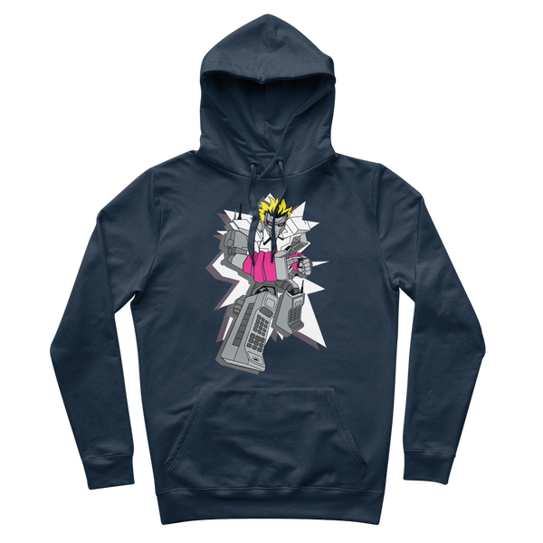 "ROBOT LOVER" (Colour) Premium Adult Hoodie