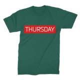 Tarkov Wipe "Thursday" (Red Print) - Premium Jersey Adult T-Shirt