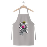"ROBOT LOVER" (Colour) Premium Jersey Apron