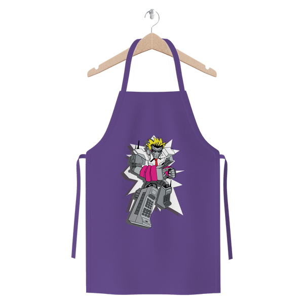 "ROBOT LOVER" (Colour) Premium Jersey Apron