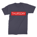 Tarkov Wipe "Thursday" (Red Print) - Premium Jersey Adult T-Shirt