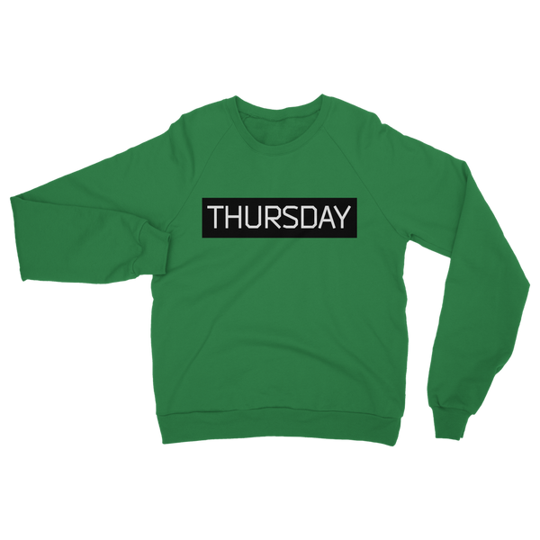 Tarkov Wipe "Thursday" (Black Print) - Classic Adult Sweatshirt