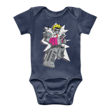 "ROBOT LOVER" (Colour) Classic Baby Onesie Bodysuit