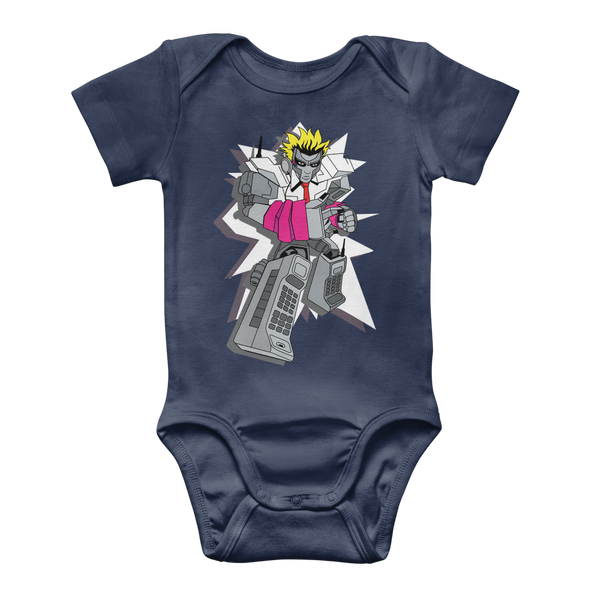"ROBOT LOVER" (Colour) Classic Baby Onesie Bodysuit