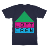 Loft Crew Logo 1 (Front & Back Print) - Classic Adult T-Shirt