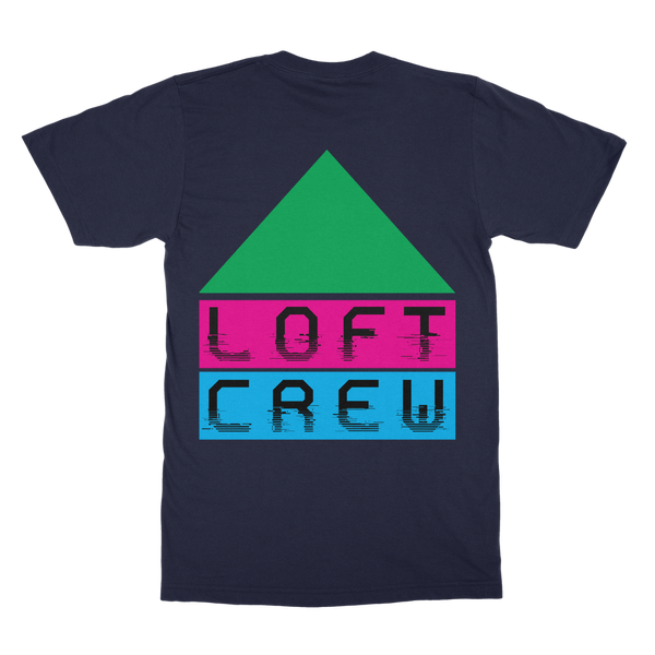 Loft Crew Logo 1 (Front & Back Print) - Classic Adult T-Shirt