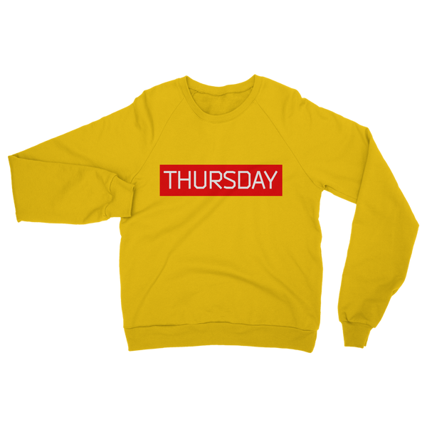 Tarkov Wipe "Thursday" (Red Print) - Classic Adult Sweatshirt