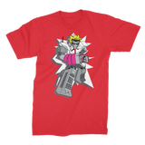 "ROBOT LOVER" (Colour) Premium Jersey Men's T-Shirt