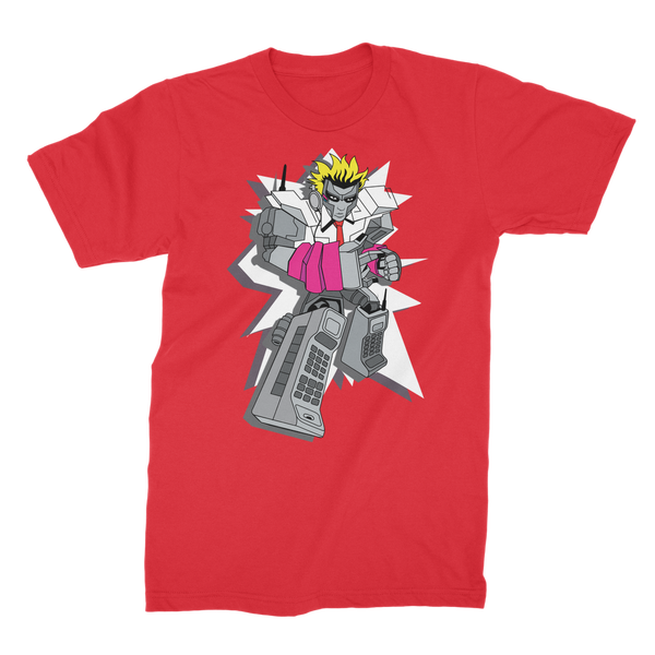 "ROBOT LOVER" (Colour) Premium Jersey Men's T-Shirt