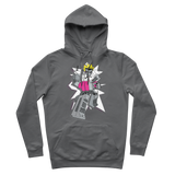 "ROBOT LOVER" (Colour) Premium Adult Hoodie
