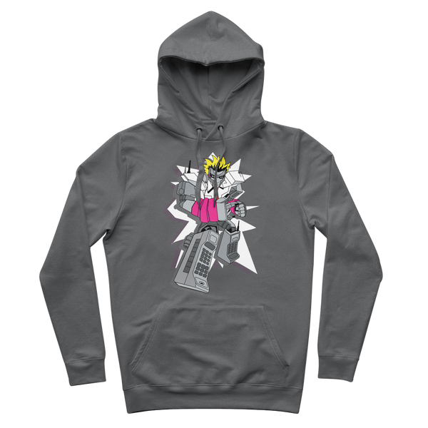 "ROBOT LOVER" (Colour) Premium Adult Hoodie