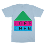 Loft Crew Logo 1 (Front & Back Print) - Classic Adult T-Shirt