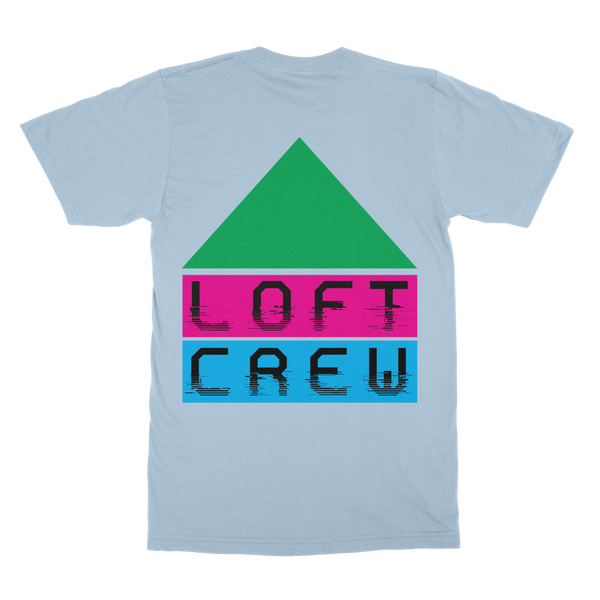 Loft Crew Logo 1 (Front & Back Print) - Classic Adult T-Shirt