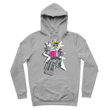"ROBOT LOVER" (Colour) Premium Adult Hoodie