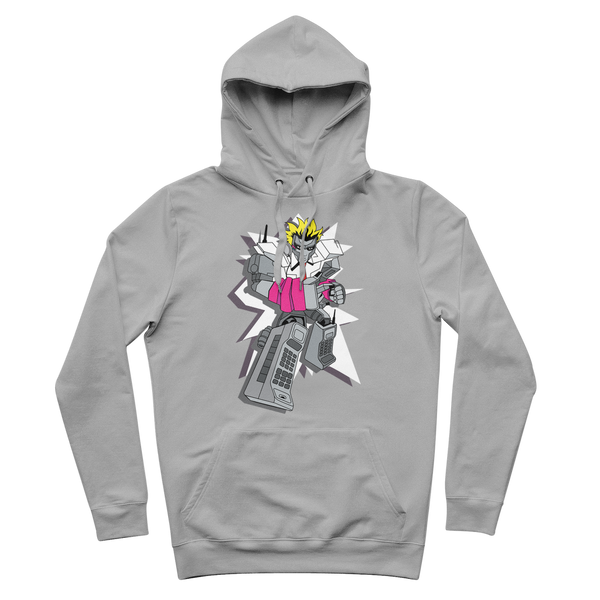 "ROBOT LOVER" (Colour) Premium Adult Hoodie