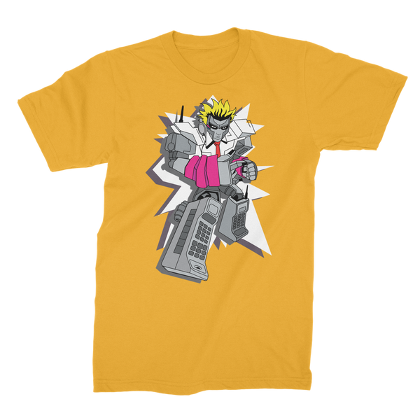 "ROBOT LOVER" (Colour) Premium Jersey Men's T-Shirt