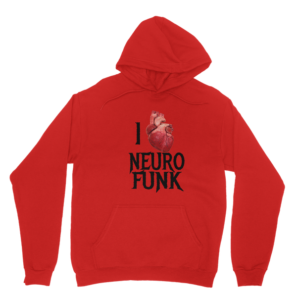 "I Love Neurofunk" Classic Adult Hoodie