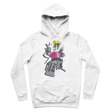 "ROBOT LOVER" (Colour) Premium Adult Hoodie