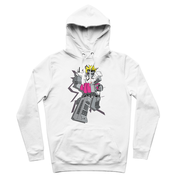 "ROBOT LOVER" (Colour) Premium Adult Hoodie