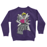 "ROBOT LOVER" (Colour) Classic Kids Sweatshirt